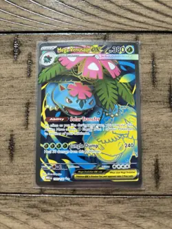 Pokemon Mega Venusaur EX 155/132 Full Art Mega Evolution - Image 1