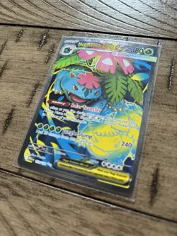 Pokemon Mega Venusaur EX 155/132 Full Art Mega Evolution - Image 2