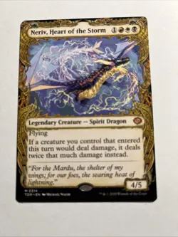 Neriv, Heart of the Storm (Showcase) - Tarkir: Dragonstorm MTG Plus Bonus Rare!! - Image 1