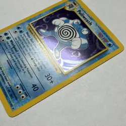 Pokemon TCG Poliwrath 13/102 Base Set Holo Rare 90 HP 1999 Wizards - Image 2