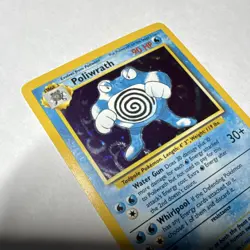 Pokemon TCG Poliwrath 13/102 Base Set Holo Rare 90 HP 1999 Wizards - Image 3