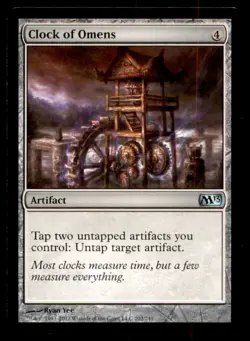 MTG Clock of Omens LP Light Play Magic 2013 [1911] - Image 1