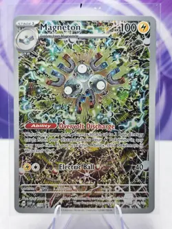 Magneton 159 Black Star Promo Illustration Rare Sv08: Surging Sparks - Image 1