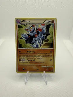 Pokemon TCG Gliscor 4/90 Holo Rare Undaunted Bleed - Image 1