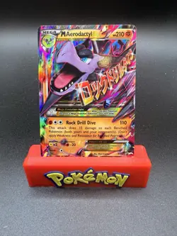 Pokemon TCG M Aerodactyl-EX XY98/211 XY Black Star Promos Holo LP - Image 1