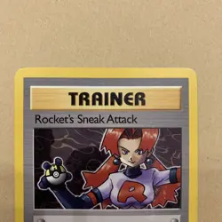 Pokemon Rocket's Sneak Attack 72/82 Team Rocket Non Holo Unlimited Rare LP/MP - Image 2