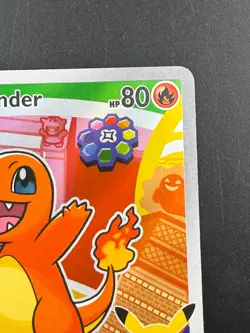 Pokemon TCG Charmander 038 First Partner Illustration Black Star Promo NM - Image 3