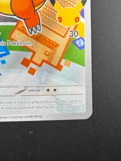 Pokemon TCG Charmander 038 First Partner Illustration Black Star Promo NM - Image 4