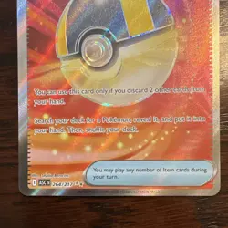 Pokemon Ultra Ball Trainer-Item Full Art ASC 264/217 - Image 2