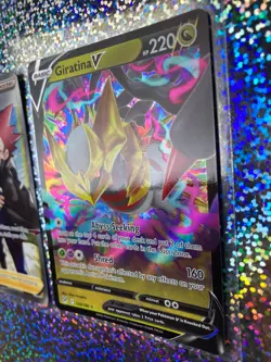 Pokemon TCG: Full Art 192/195 Lance; Lost Origin Ultra Rare 130/196 Giratina V - Image 3