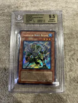 BGS 9.5 Gladiator Beast Retiari Crossroads Of Chaos Unlimited GOLD LABEL - Image 1
