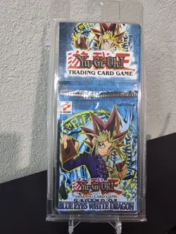 Yu-Gi-Oh! Yugioh Legend of Blue-Eyes White Dragon LOB 1st Edition Blister Pack - Image 1