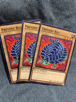 Yugioh Prevent Rat Common MRD-en084 25th Anniversary X3 - Image 1