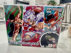 One Piece Card Game Learn Together Deck Set NEW SEALED 😊🎁 - Image 1