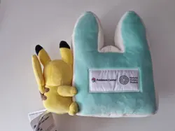 Pokemon X Natural History Museum Pikachu Jumbo Card, Plush & Ecology Booklet ✅ - Image 3