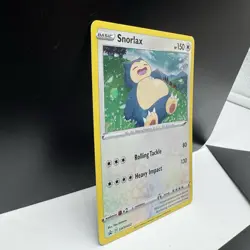 Snorlax Promo SWSH032 Holo Pokemon Card - LP - Image 2