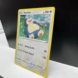 Snorlax Promo SWSH032 Holo Pokemon Card - LP - Image 3