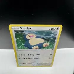 Snorlax Promo SWSH032 Holo Pokemon Card - LP - Image 4