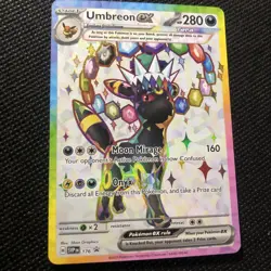 Umbreon ex - 176 SVP - Holofoil SV Scarlet & Violet Promo Cards - Promo Mint - Image 1