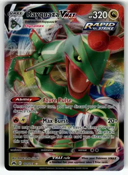 Rayquaza VMAX 111/203 SWSH07: Evolving Skies NM Pokemon Card TCG - Image 1
