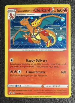 Special Delivery Charizard SWSH075 SWSH: Sword & Shield Promo Cards Holo - Image 1