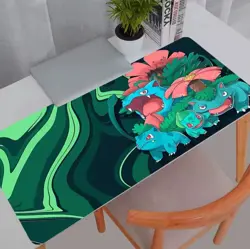 Pokemon Table Playmat TCG CCG Mouse Pad Trading Card Game Mat 60x30cm Venusaur - Image 1