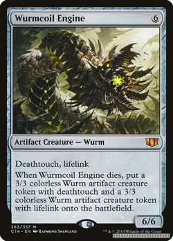 Wurmcoil Engine [C14 - 283] - HP [Normal] TCG MTG - Image 1
