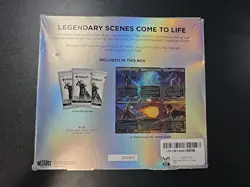 Magic The Gathering Final Fantasy VIII Scene Box Children of Fate Outter Box DMG - Image 2