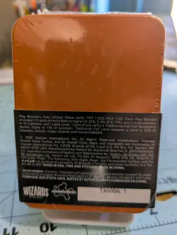 2026 Magic the Gathering Teenage Mutant Ninja Turtles Orange Tin Sealed - Image 2
