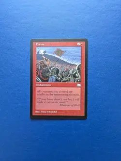 MTG Fervor Weatherlight - EX - Image 1