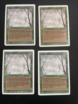 MtG X4 Fog Revised Magic the Gathering - Image 1