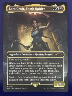 1 x Lara Croft, Tomb Raider - Secret Lair - NM - MTG - Image 1
