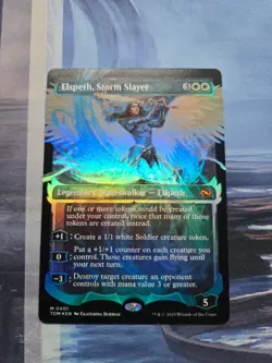 Tarkir: Dragonstorm Elspeth, Storm Slayer (Showcase) Foil 401 - Image 1