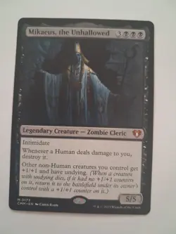 Mikaeus, the Unhallowed NM MTG Commander Masters Magic the Gathering - Image 1