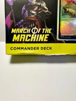 March of the Machine🚀 Commander Deck Set Of 5 MTG Cosmetic Issues 👉 Look PICS - Image 5