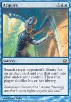 1 x Acquire - Fifth Dawn - Moderate Play - MTG - Image 1