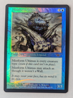 Magic Mtg FOIL Legions Mistform Ultimus near mint - Image 1