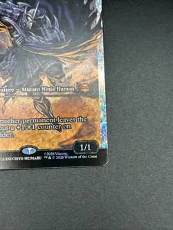 MTG Super Shredder Showcase Teenage Mutant Ninja Turtles 0295 Fracture Foil - Image 2