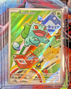 Pokemon TCG First Partner Illustration Collection Kanto Series GEN 1 Starters B - Image 4