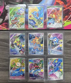 Pokemon TCG First Partner ILLUSTRATION COLLECTION 9 CARD SET Series 1 Promos - Image 2