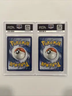 LOT OF 2 SEQUENTIAL PSA CERTS 2021 POKEMON CELEBRATIONS #002 RESHIRAM PSA 8 & 9 - Image 2