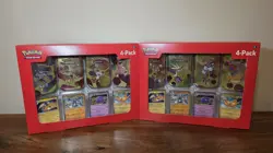 Sam's Club Pokemon TCG 151 Mini Tins 4 Pack + 4 Promos Sealed x 2 - Image 1