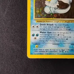 Pokemon TCG Vaporeon Jungle 12/64 Unlimited Holo Rare MP - Image 5