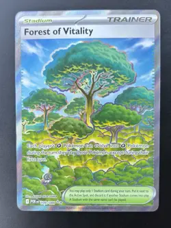 POKEMON TCG Perfect Order FOREST OF VITALITY Full Art Trainer Card 109/088 - Image 1