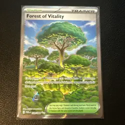 Forest of Vitality 109/088 Ultra Rare Pokemon TCG ME:03 Perfect Order NM - Image 1