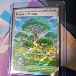 Forest of Vitality 109/088 Full Art Ultra Rare Pokemon TCG Perfect Order NM - Image 1