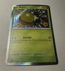 Pokemon Paldean Fates - Rellor Shiny Rare NM 108/091 - Image 3