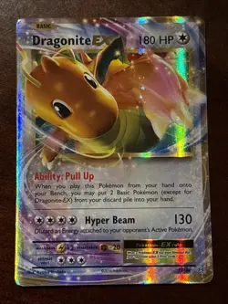 Pokemon XY Evolutions Dragonite Ex 72/108 Holo Rare - Image 1