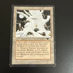Mishra's Factory (Winter) [Antiquities] Magic MTG - Image 1