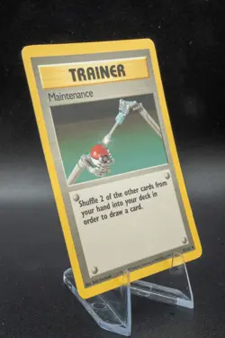 Maintenance Uncommon Normal Base Set 2 112/130 LP Pokemon TCG Light Play LP + - Image 4